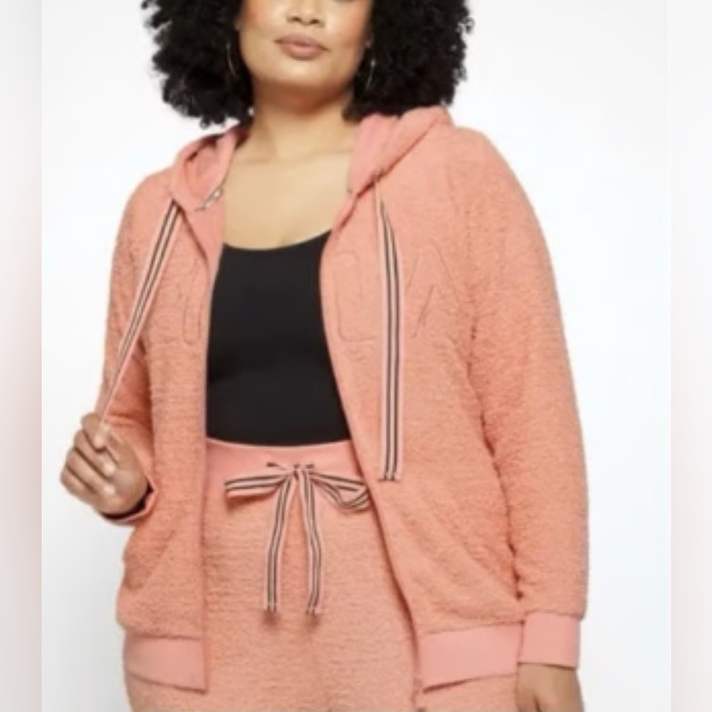 Fila Women's Coral Snuggle Hoodie NWT